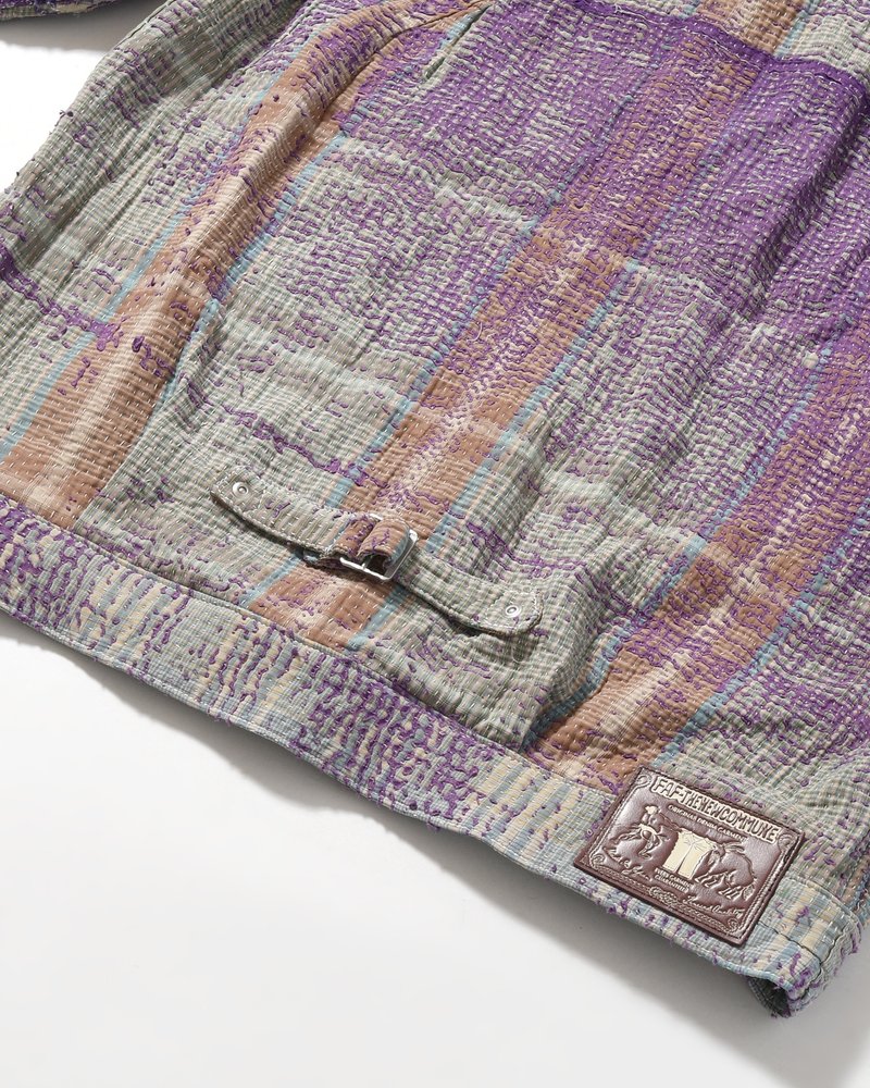 KANTHA QUILT TYPE-2.5 JACKET size:3 -TYPE:E-