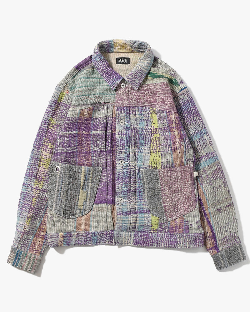 KANTHA QUILT TYPE-2.5 JACKET size:3 -TYPE:E-