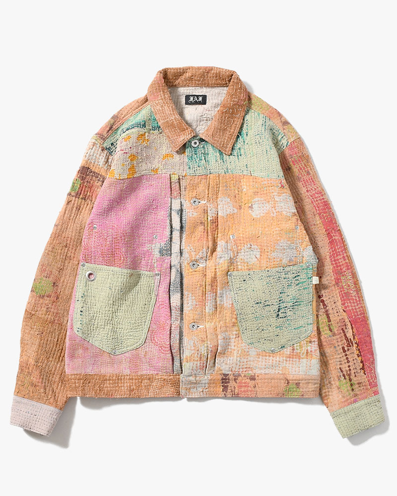 KANTHA QUILT TYPE-2.5 JACKET size:3 -TYPE:F-