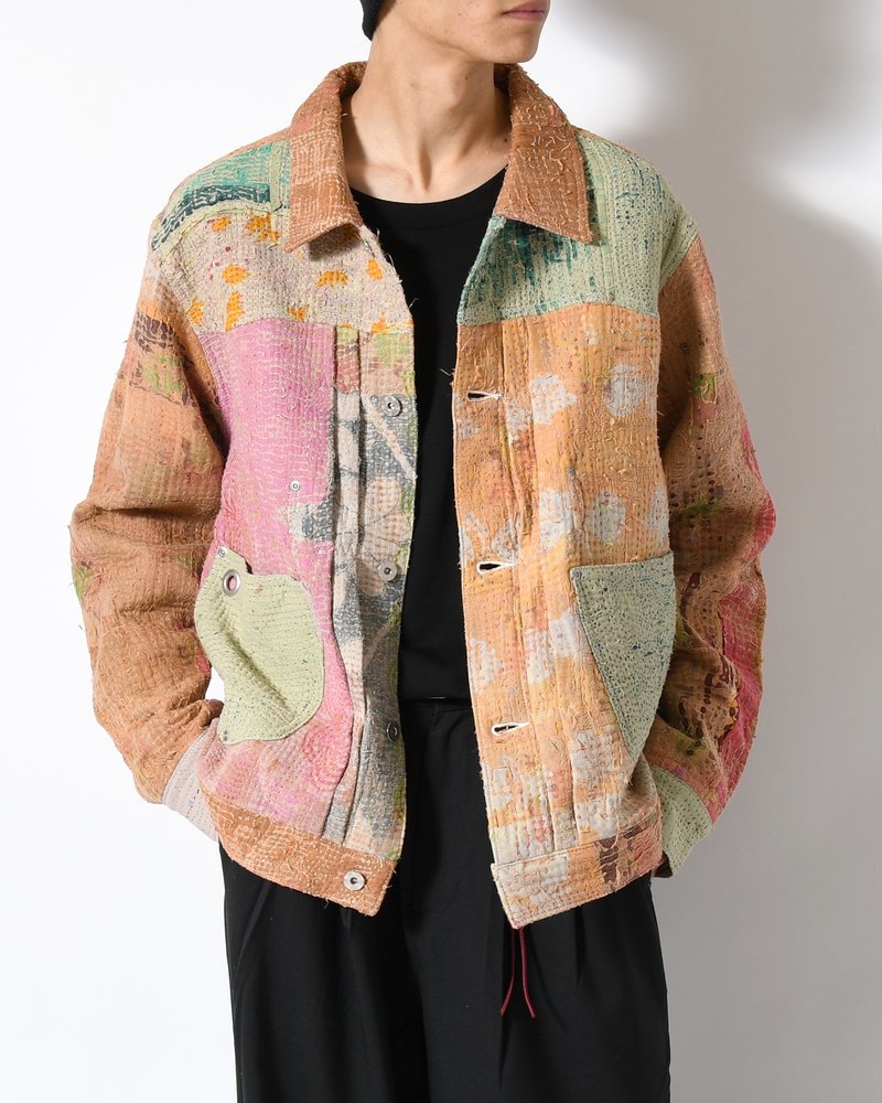 KANTHA QUILT TYPE-2.5 JACKET size:3 -TYPE:F-