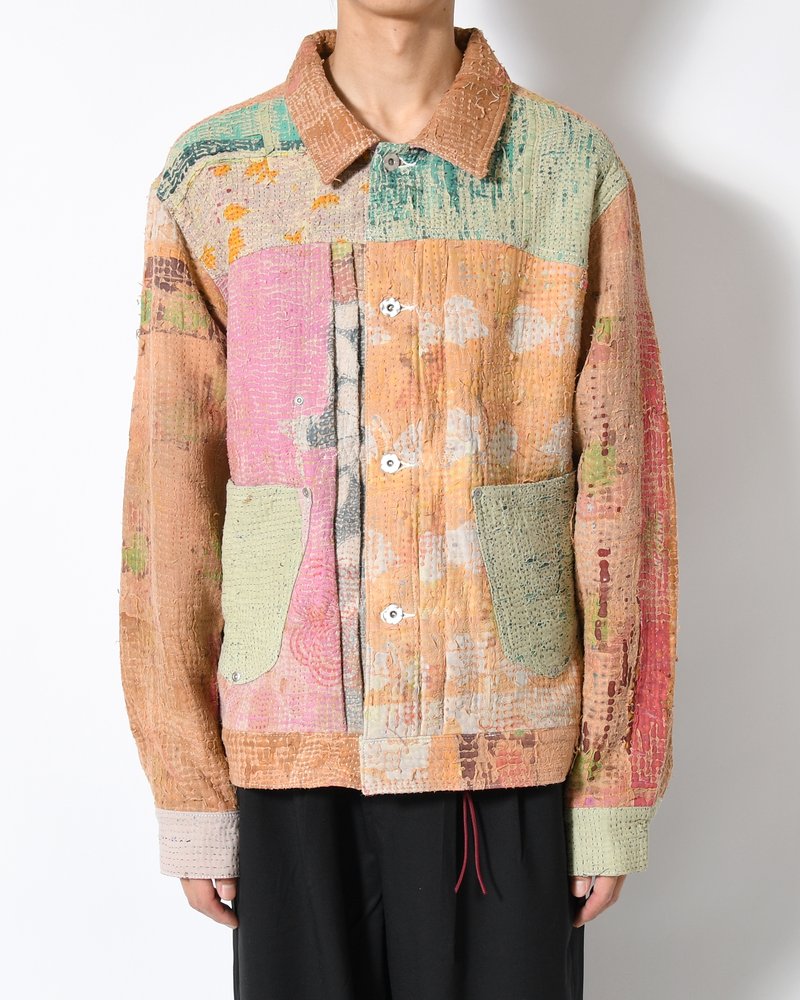 KANTHA QUILT TYPE-2.5 JACKET size:3 -TYPE:F-