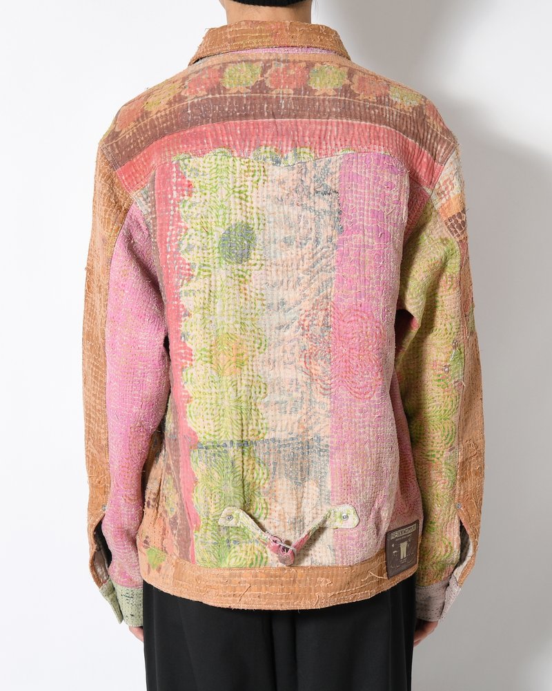 KANTHA QUILT TYPE-2.5 JACKET size:3 -TYPE:F-