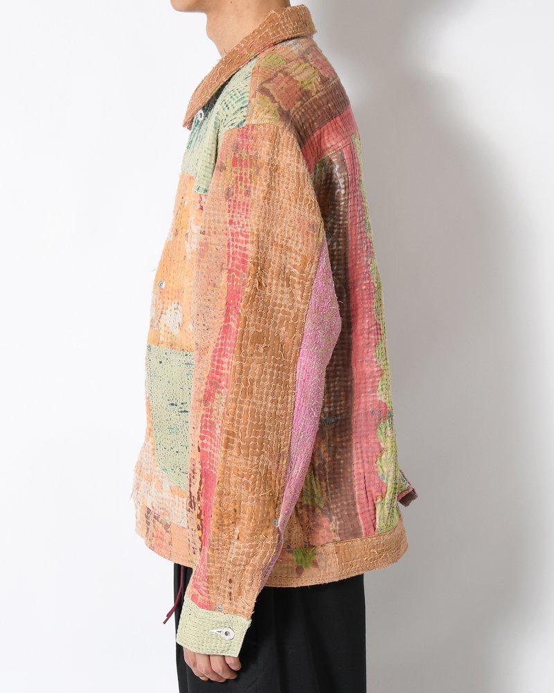 KANTHA QUILT TYPE-2.5 JACKET size:3 -TYPE:F-