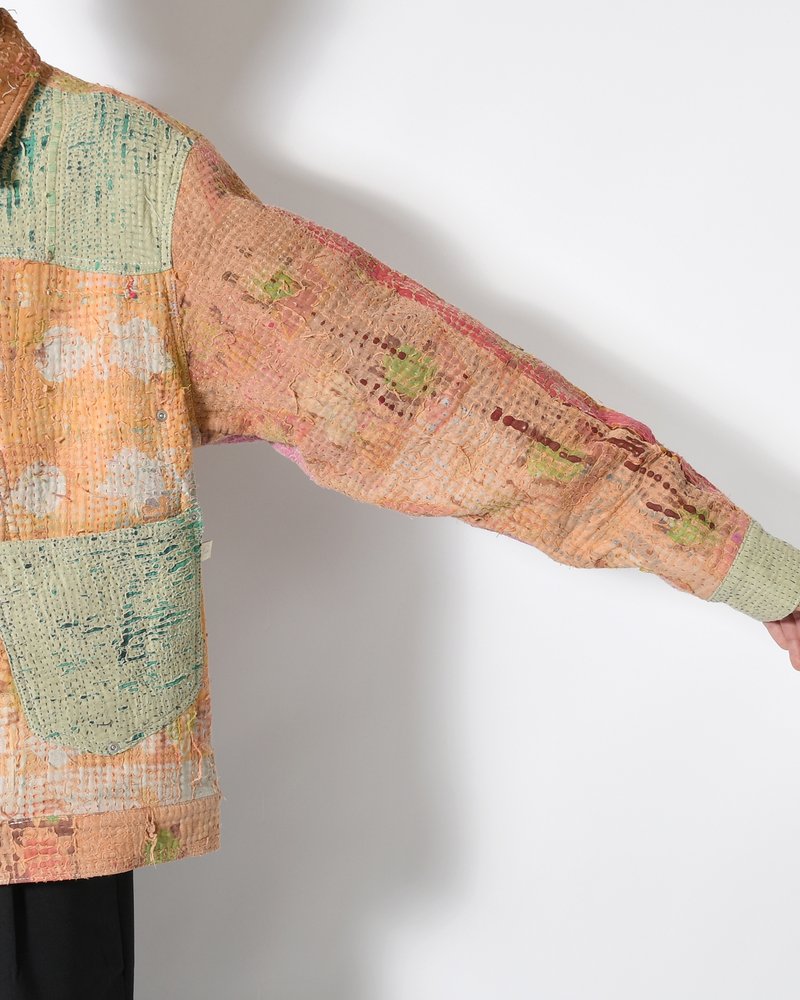 KANTHA QUILT TYPE-2.5 JACKET size:3 -TYPE:F-