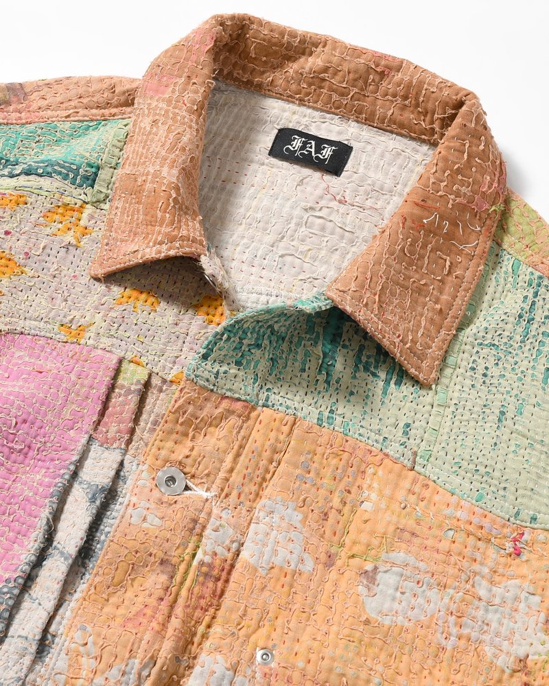KANTHA QUILT TYPE-2.5 JACKET size:3 -TYPE:F-