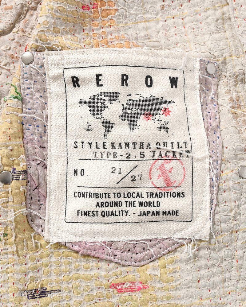 KANTHA QUILT TYPE-2.5 JACKET size:3 -TYPE:F-