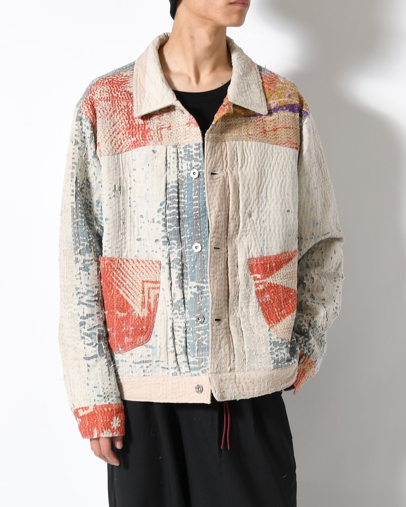 KANTHA QUILT TYPE-2.5 JACKET size:3 -TYPE:G-