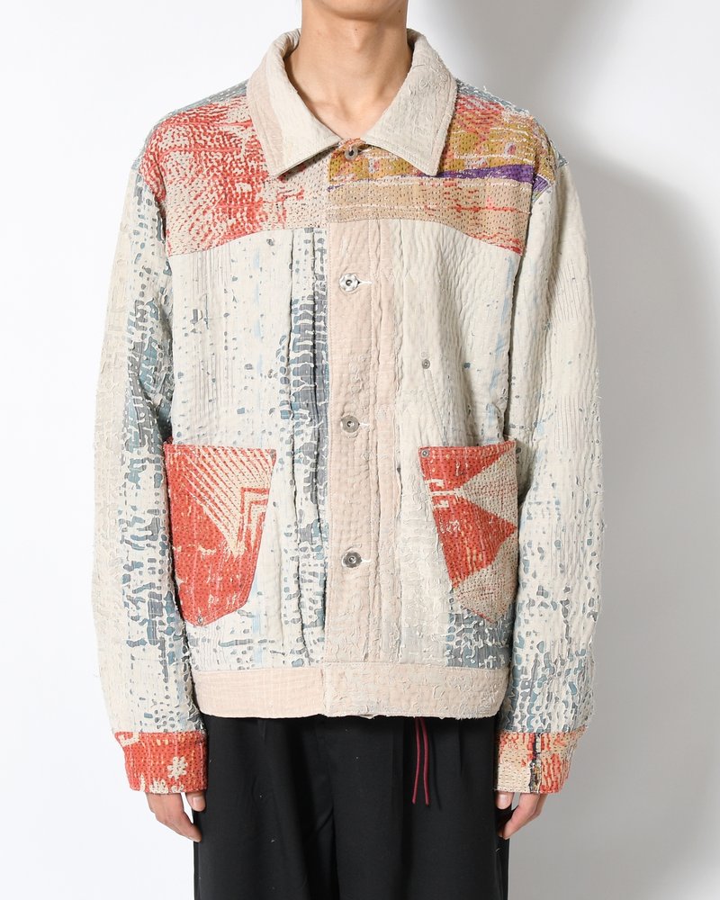 KANTHA QUILT TYPE-2.5 JACKET size:3 -TYPE:G-
