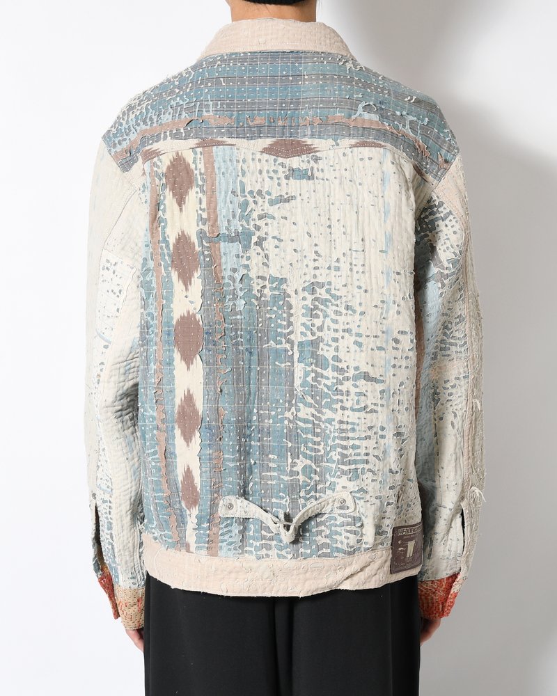 KANTHA QUILT TYPE-2.5 JACKET size:3 -TYPE:G-