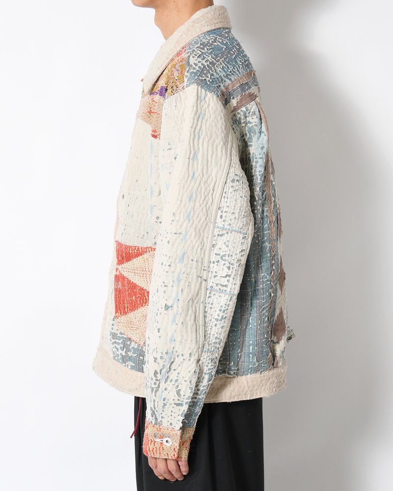 KANTHA QUILT TYPE-2.5 JACKET size:3 -TYPE:G-