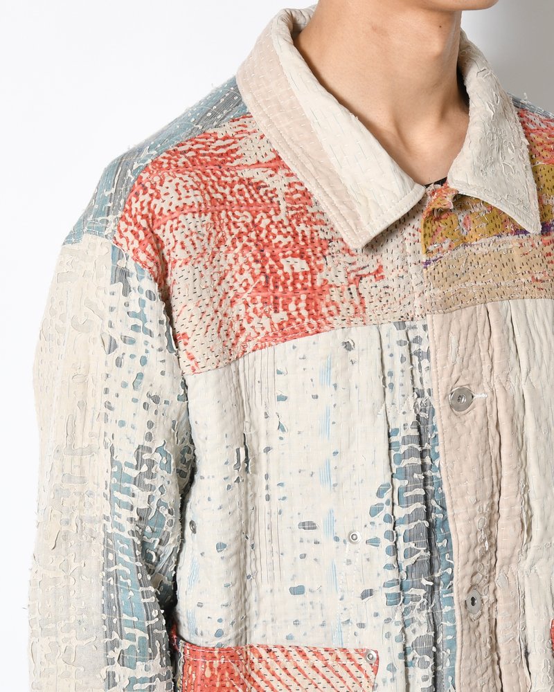 KANTHA QUILT TYPE-2.5 JACKET size:3 -TYPE:G-