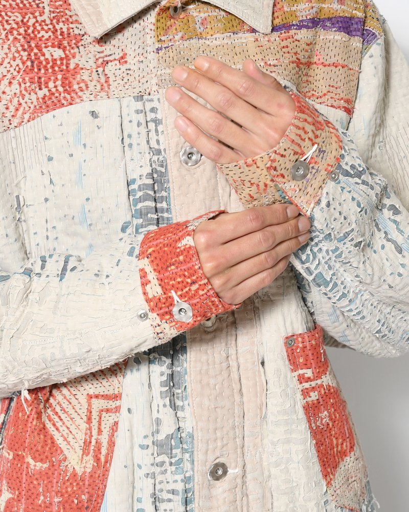 KANTHA QUILT TYPE-2.5 JACKET size:3 -TYPE:G-