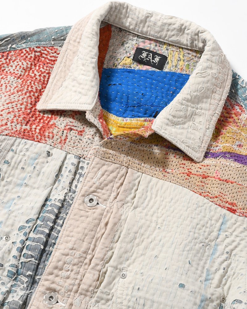 KANTHA QUILT TYPE-2.5 JACKET size:3 -TYPE:G-