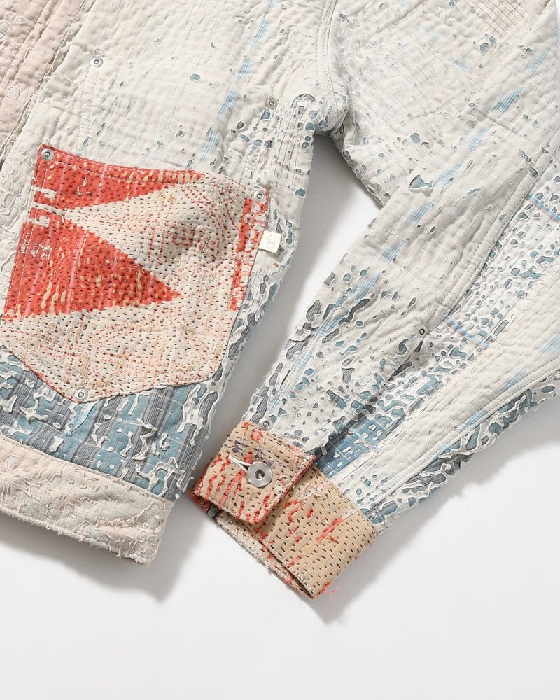 KANTHA QUILT TYPE-2.5 JACKET size:3 -TYPE:G-