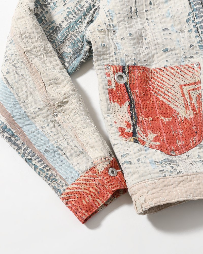 KANTHA QUILT TYPE-2.5 JACKET size:3 -TYPE:G-