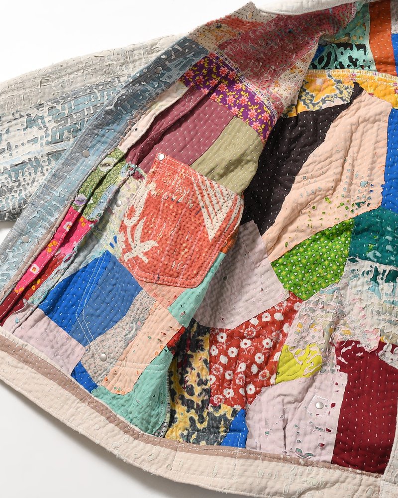 KANTHA QUILT TYPE-2.5 JACKET size:3 -TYPE:G-