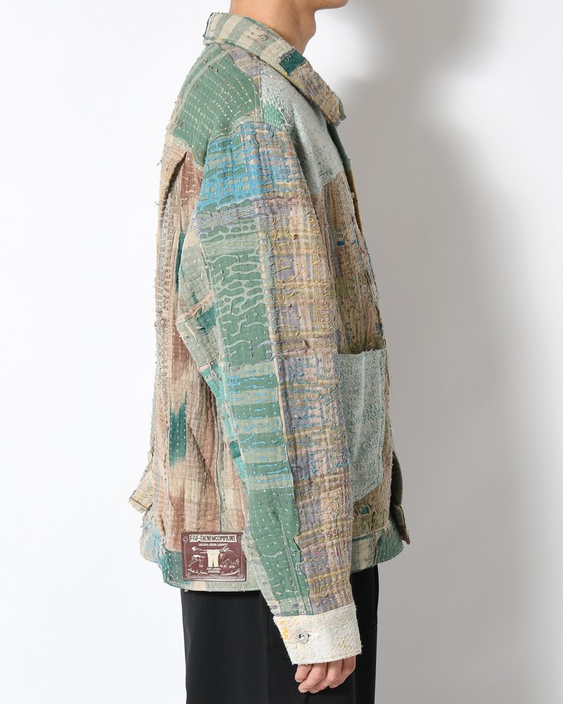 KANTHA QUILT TYPE-2.5 JACKET size:3 -TYPE:H-