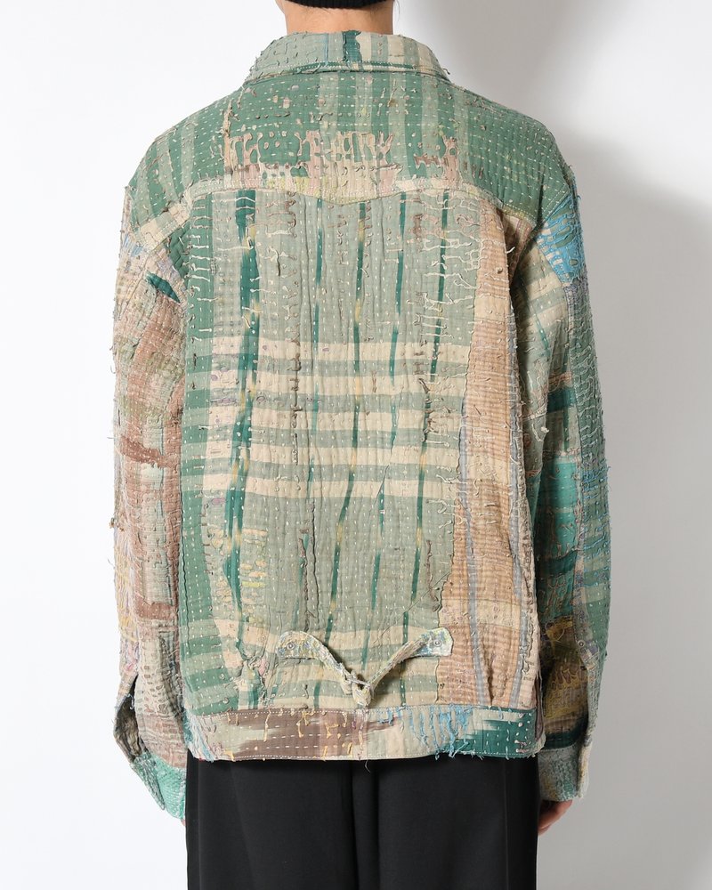 KANTHA QUILT TYPE-2.5 JACKET size:3 -TYPE:H-