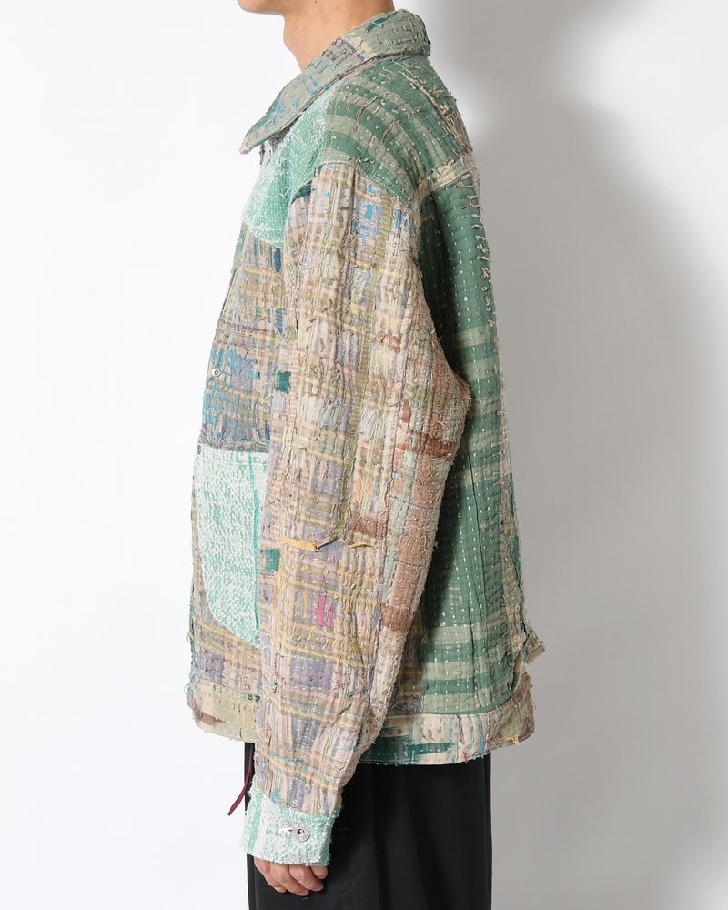 KANTHA QUILT TYPE-2.5 JACKET size:3 -TYPE:H-