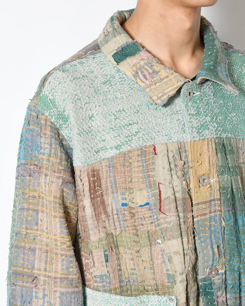 KANTHA QUILT TYPE-2.5 JACKET size:3 -TYPE:H-