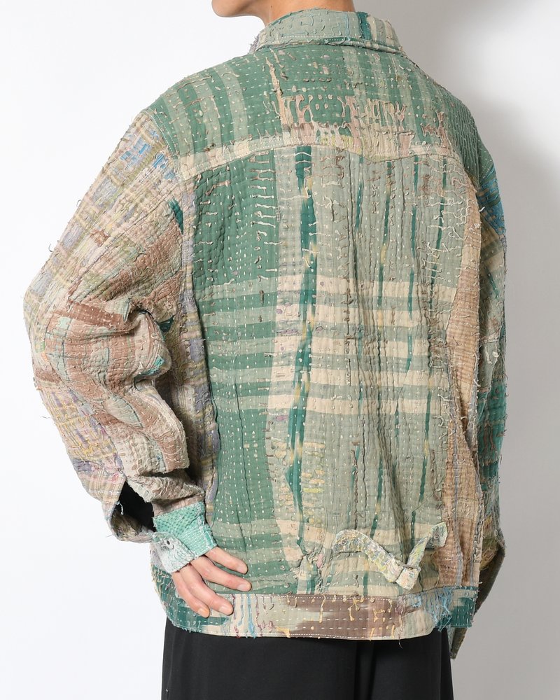 KANTHA QUILT TYPE-2.5 JACKET size:3 -TYPE:H-