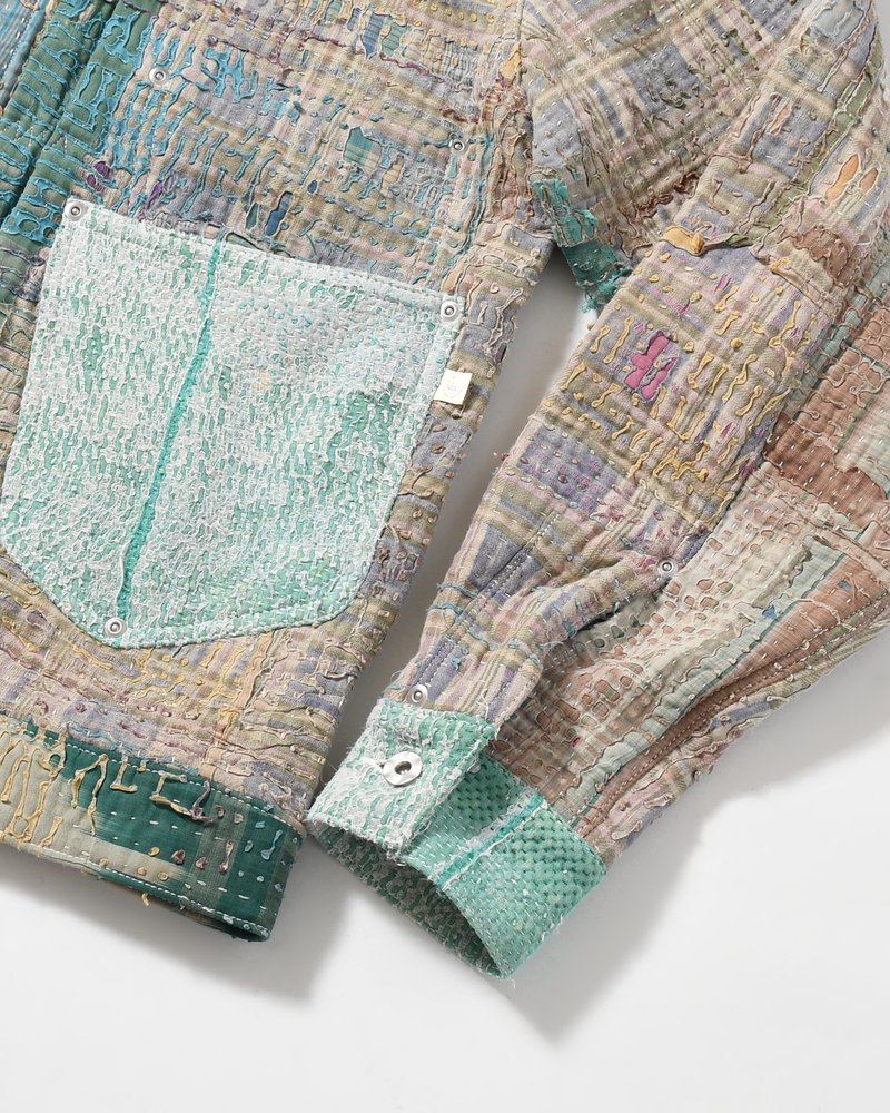 KANTHA QUILT TYPE-2.5 JACKET size:3 -TYPE:H-