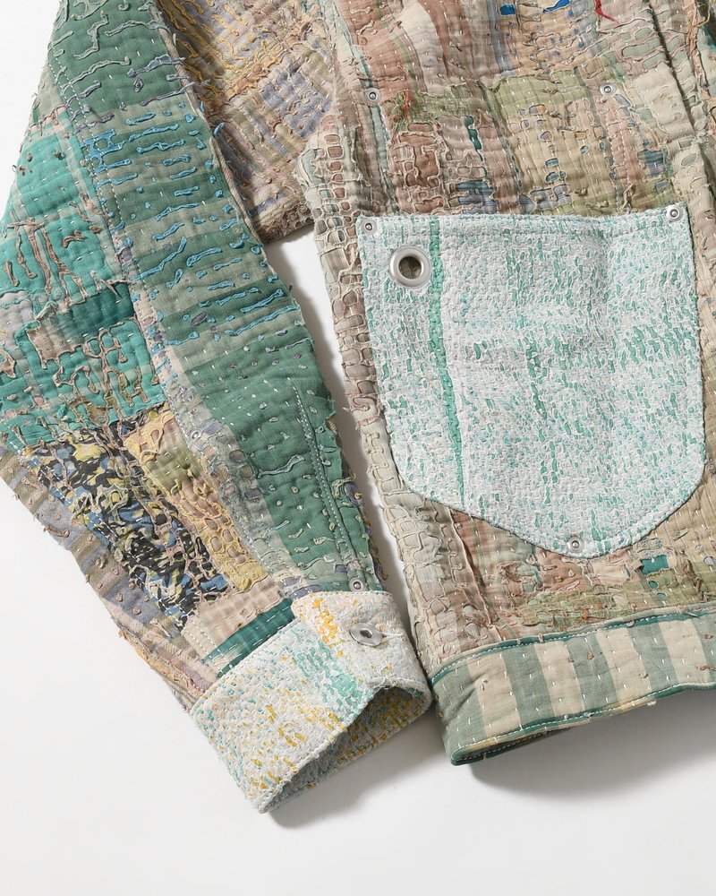 KANTHA QUILT TYPE-2.5 JACKET size:3 -TYPE:H-