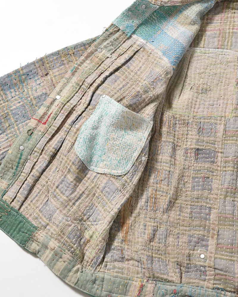 KANTHA QUILT TYPE-2.5 JACKET size:3 -TYPE:H-