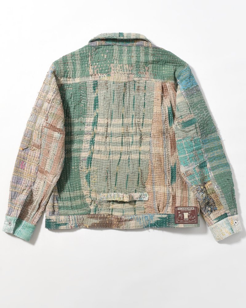 KANTHA QUILT TYPE-2.5 JACKET size:3 -TYPE:H-