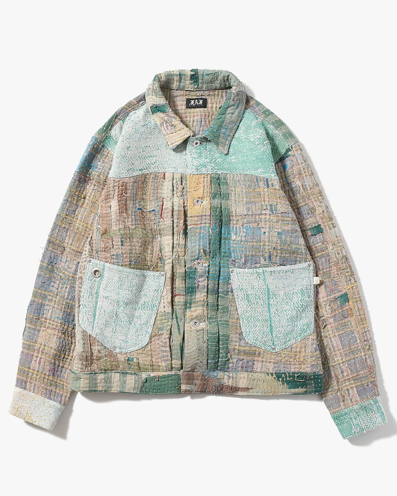 KANTHA QUILT TYPE-2.5 JACKET size:3 -TYPE:H-