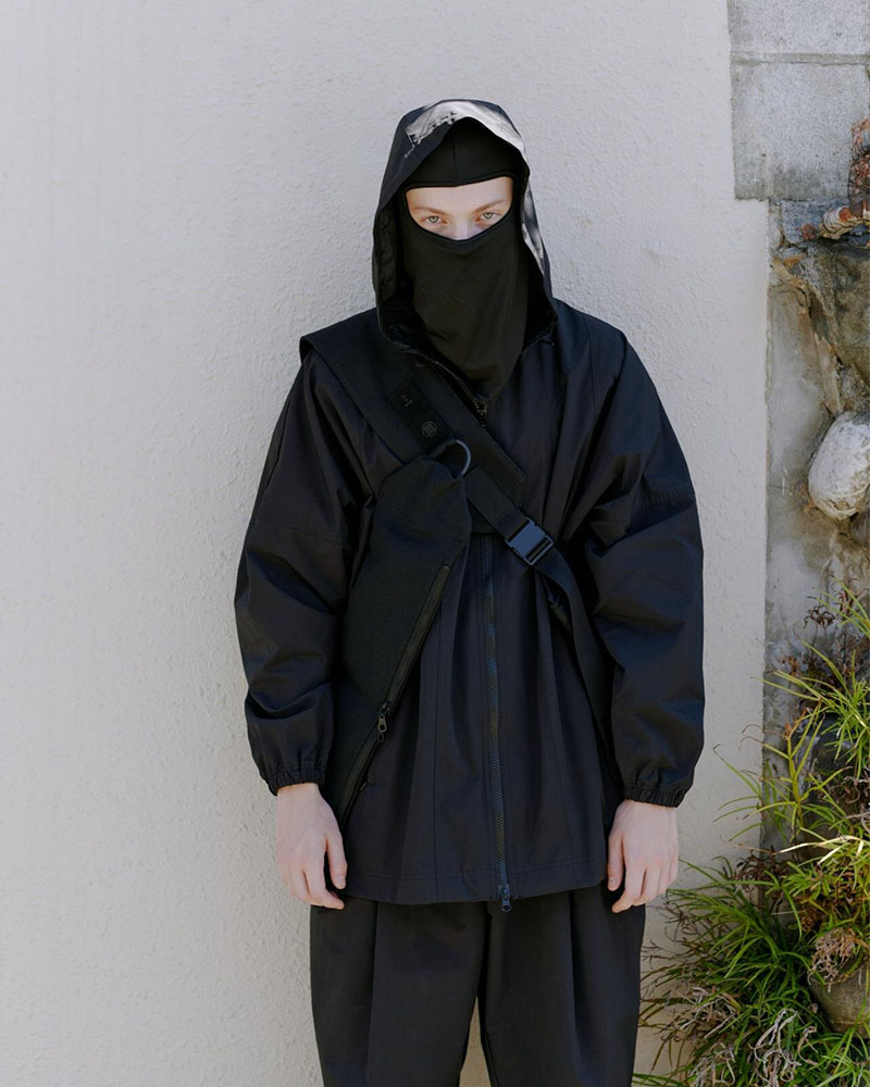 NITEN SASH SHOULDER JN -BLACK-