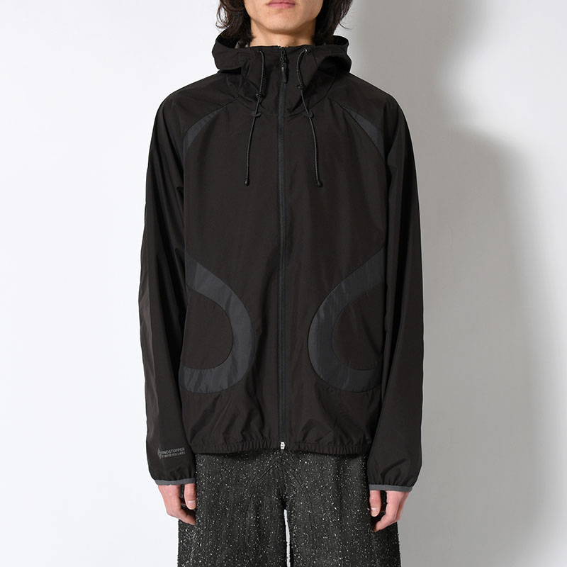 SERPENT-LINE GORE-TEX WINDBREAKER -BLACK-