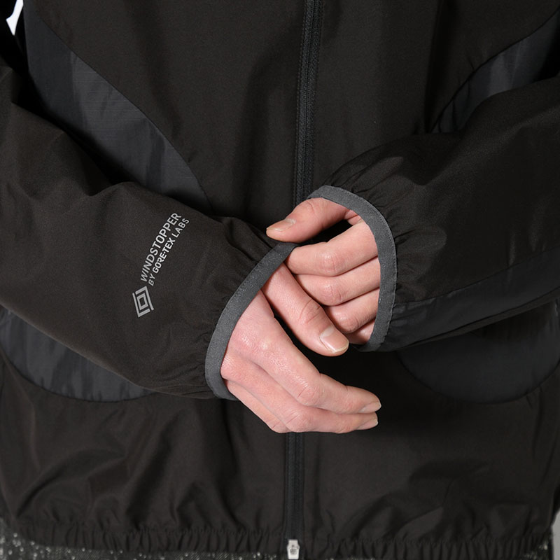 SERPENT-LINE GORE-TEX WINDBREAKER -BLACK-