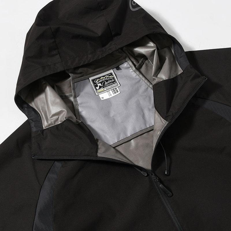 SERPENT-LINE GORE-TEX WINDBREAKER -BLACK-
