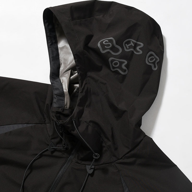SERPENT-LINE GORE-TEX WINDBREAKER -BLACK-