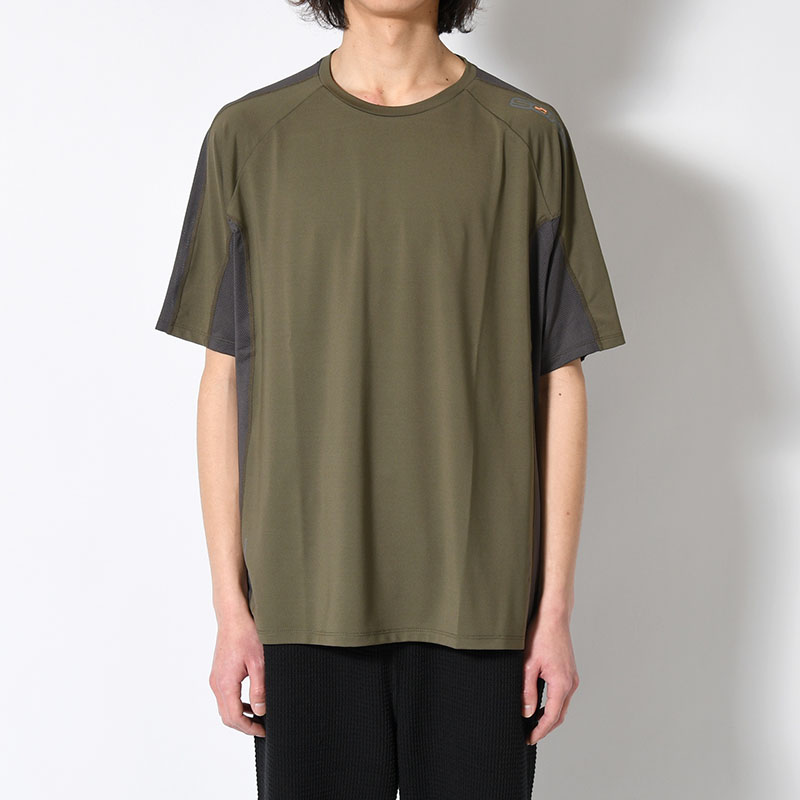 MESH PANEL HIKIN T-SHIRT -2.COLOR-