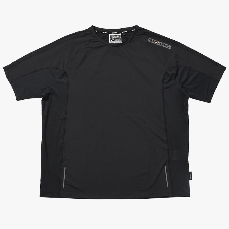 MESH PANEL HIKIN T-SHIRT -2.COLOR-