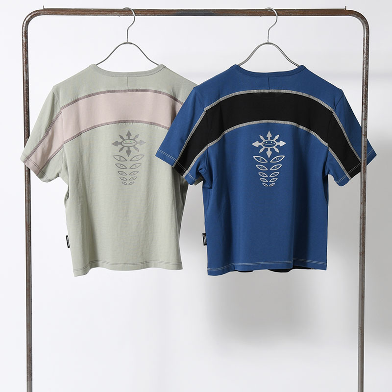 SOHC SMILE EMBROIDERY SMALL TEE -2.COLOR-