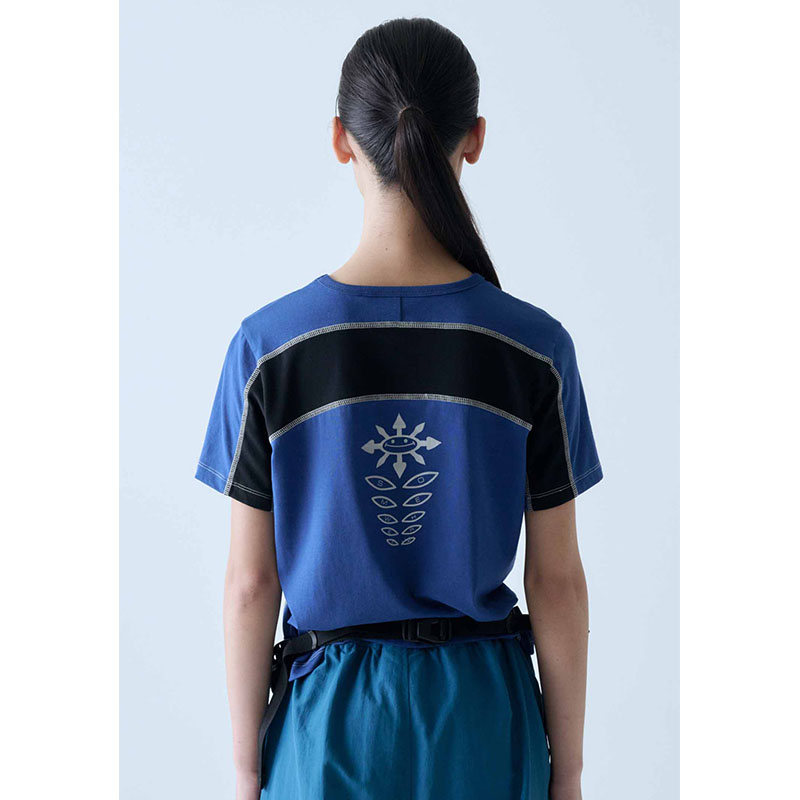 SOHC SMILE EMBROIDERY SMALL TEE -2.COLOR-