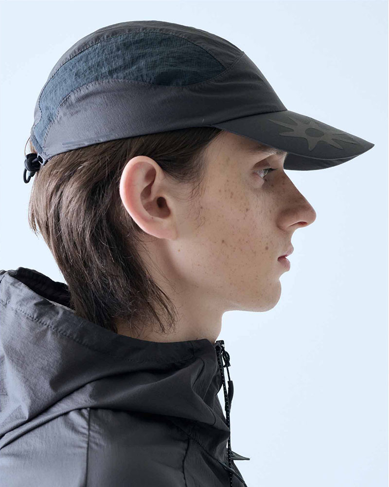 SOHC LIGHT HIKER'S CAP -CHARCOAL-