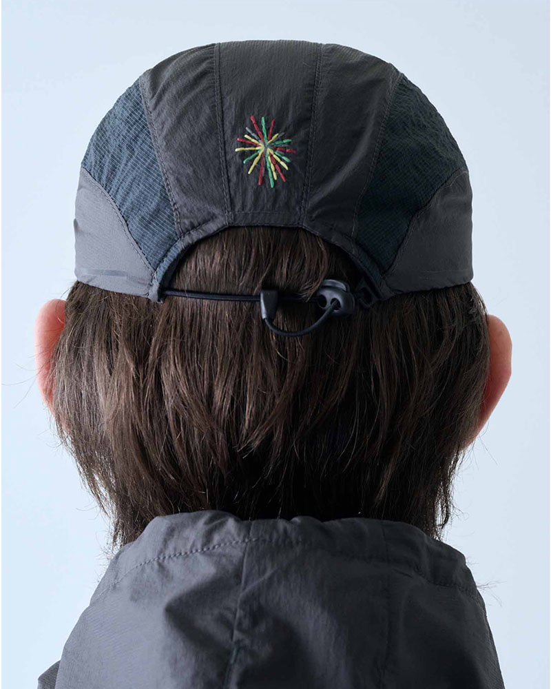 SOHC LIGHT HIKER'S CAP -CHARCOAL-