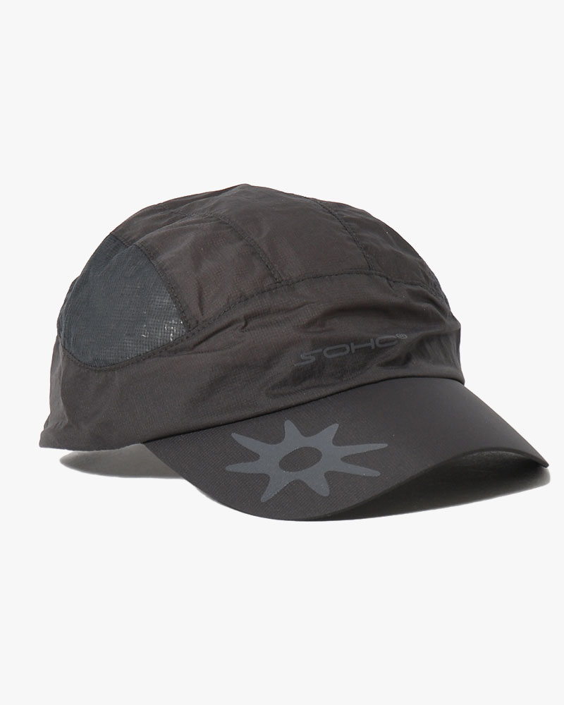 SOHC LIGHT HIKER'S CAP -CHARCOAL-