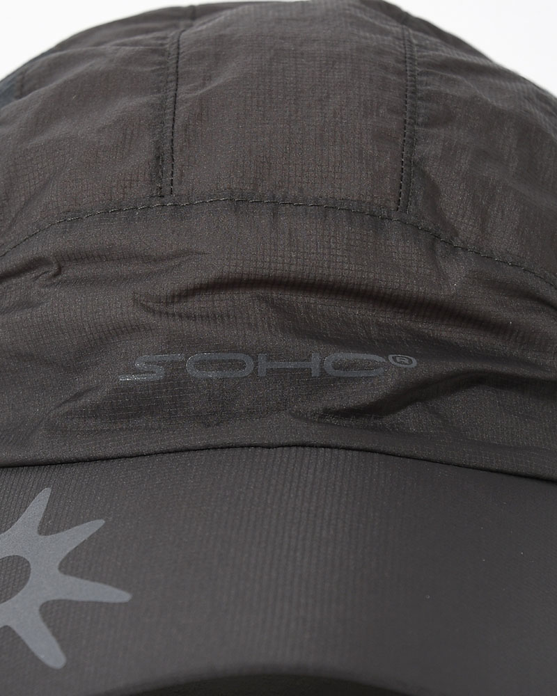 SOHC LIGHT HIKER'S CAP -CHARCOAL-