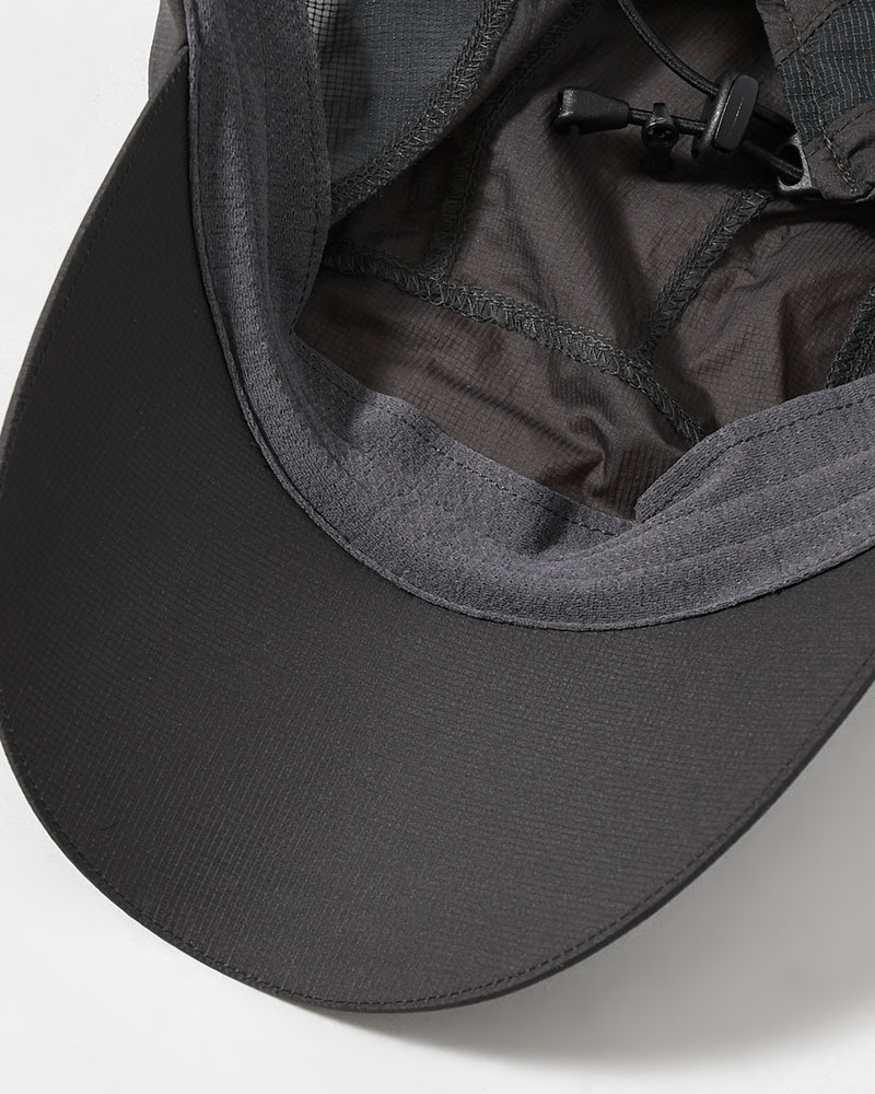 SOHC LIGHT HIKER'S CAP -CHARCOAL-