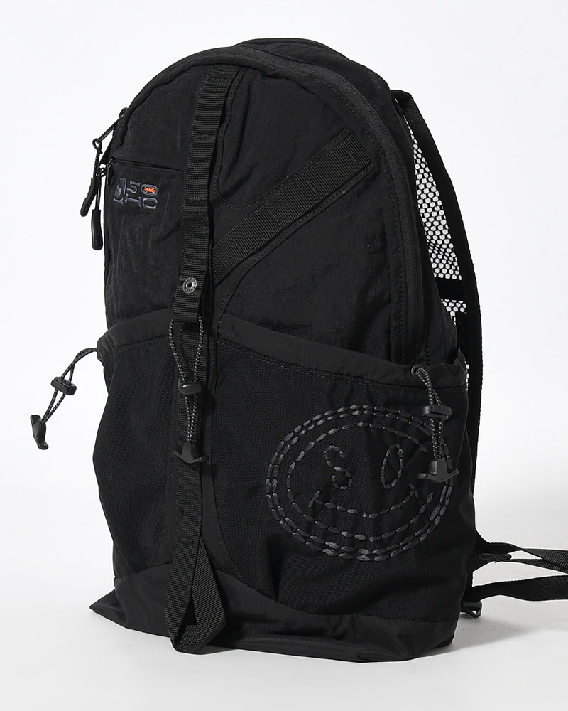 MESH POCKET DAYPACK -BLACK-