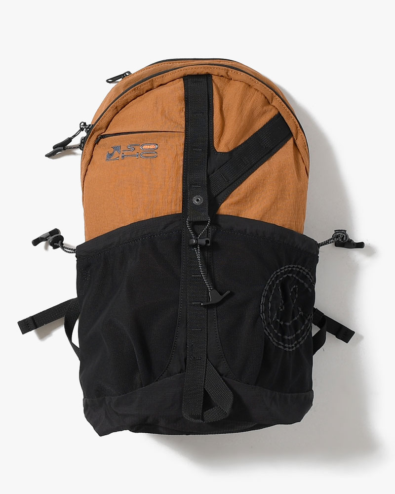 MESH POCKET DAYPACK -ORANGE-