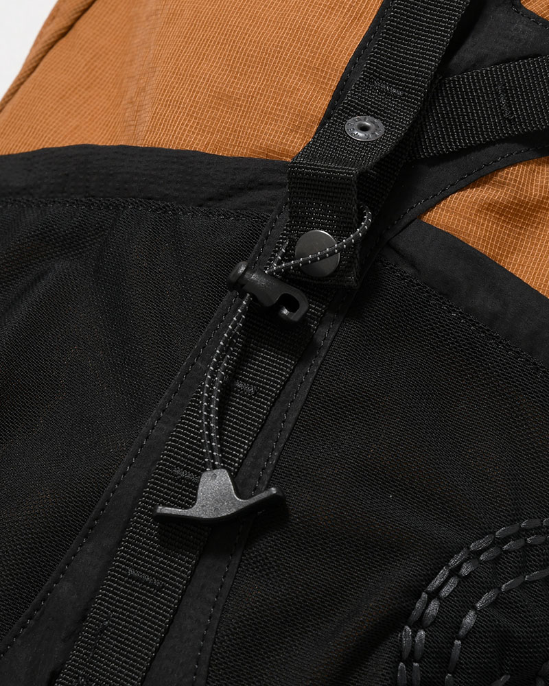 MESH POCKET DAYPACK -ORANGE-