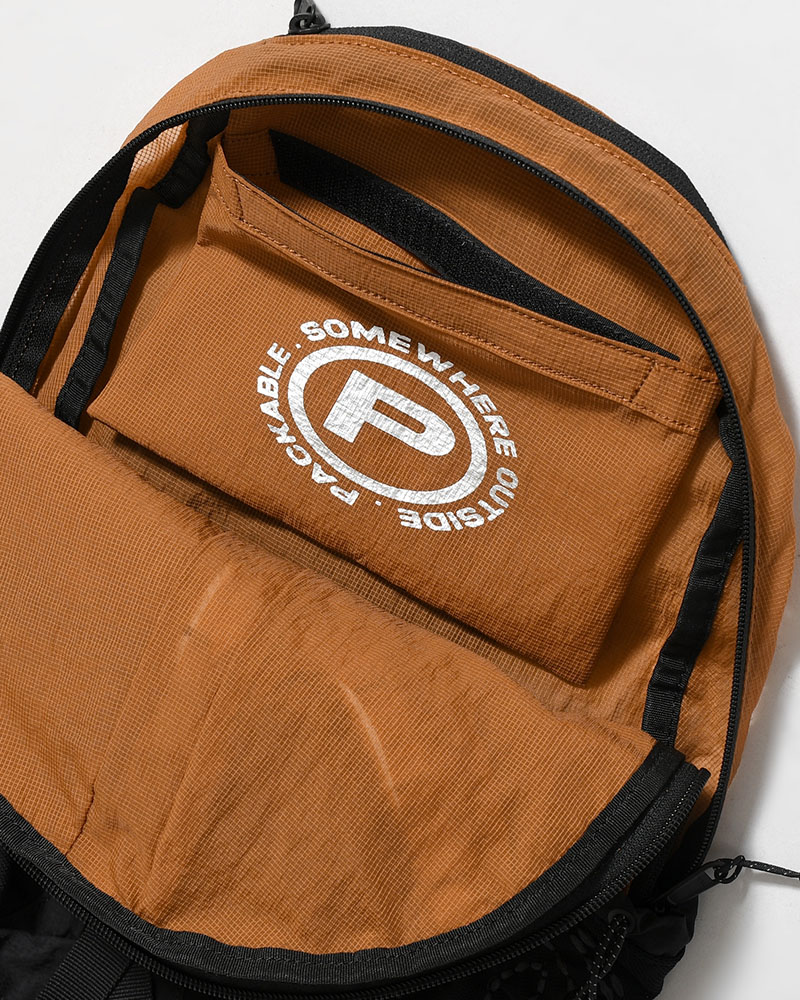 MESH POCKET DAYPACK -ORANGE-