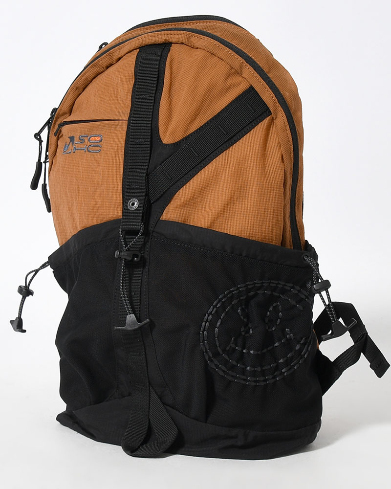 MESH POCKET DAYPACK -ORANGE-