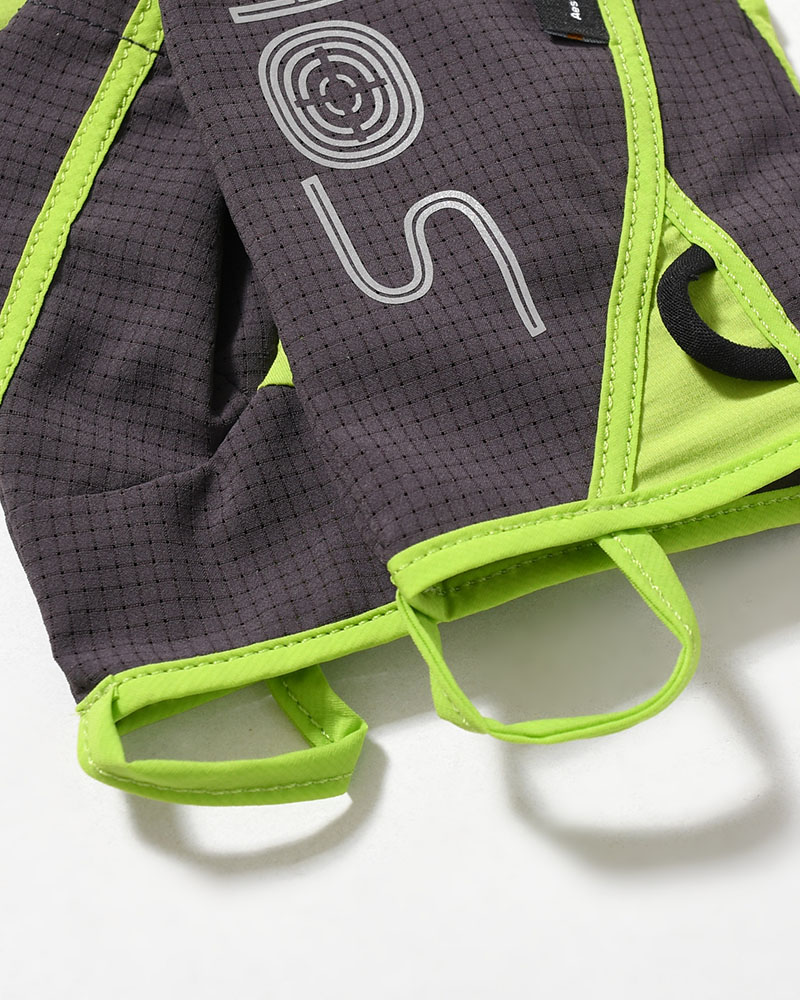 SOHC FISHIRMAN 3-FINGERLESS GLOVES -GREEN/CHARCOAL-